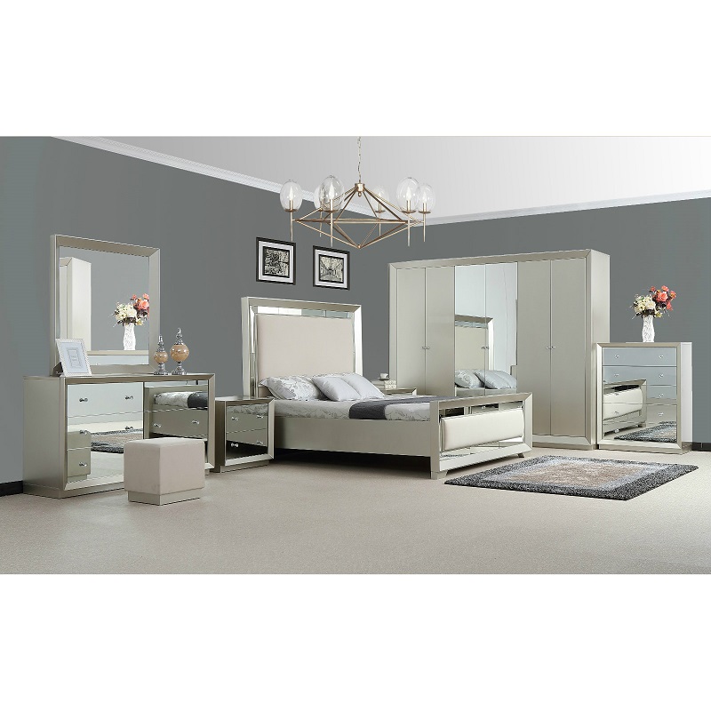 Modern Glass Bedroom Furniture