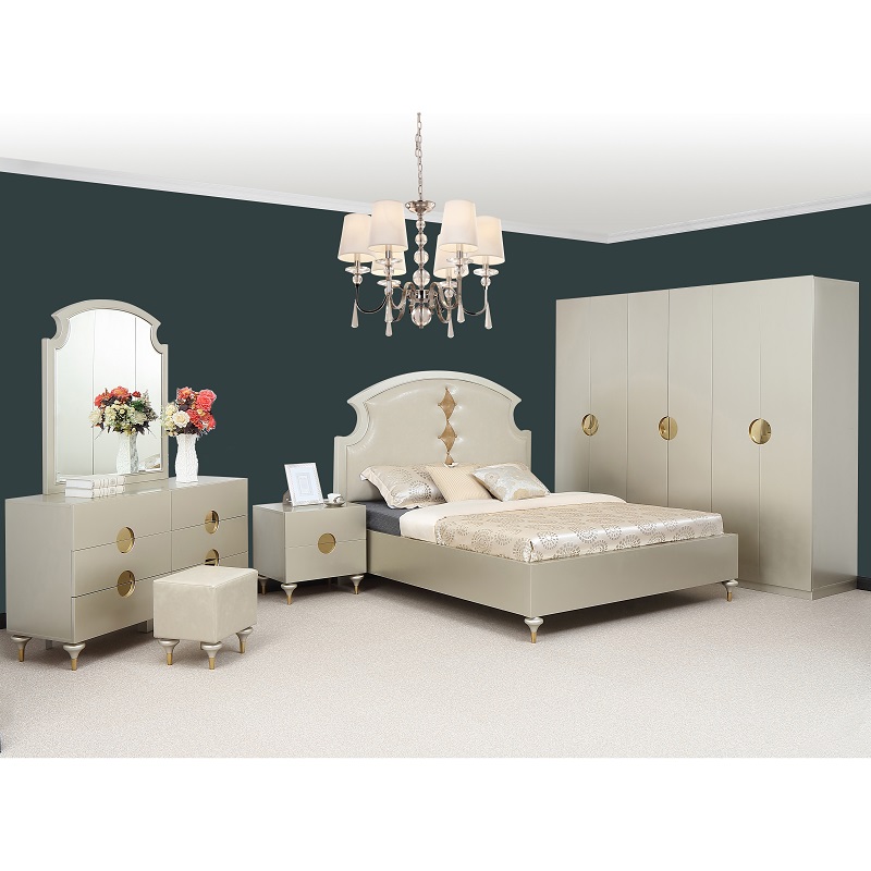 Simple &Fashion Design MDF Bedroom Set